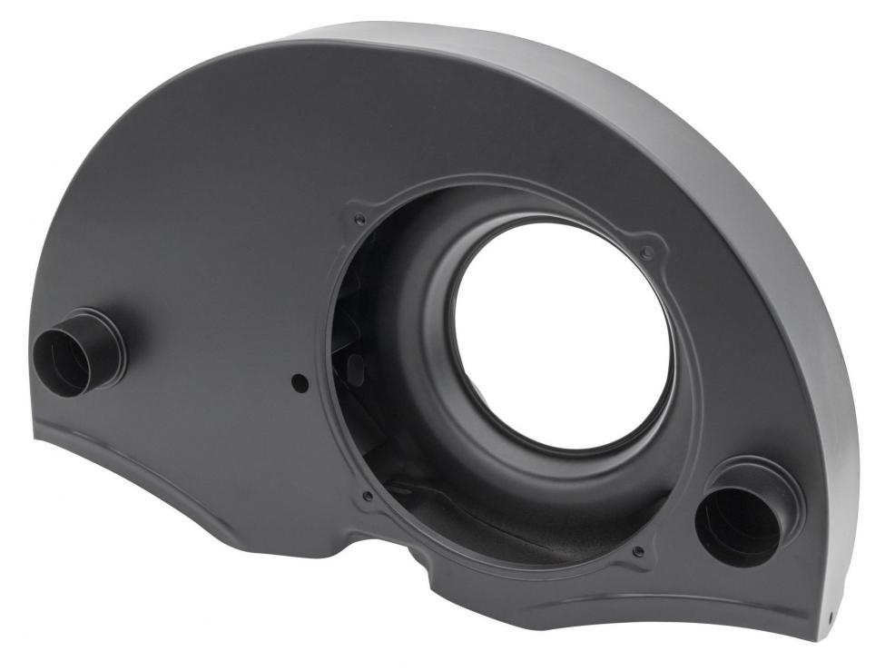 Puhallinkotelo musta, lämmityksen lähdöillä