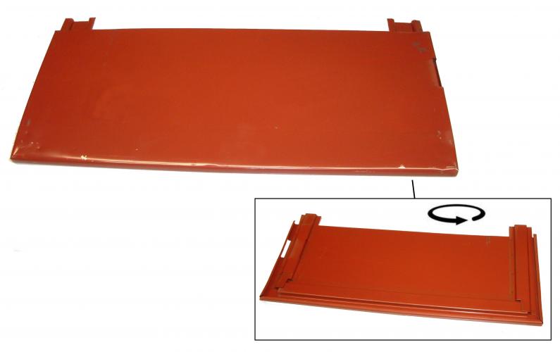 Ulkopaneelin lastiluukku ja vahvistettu