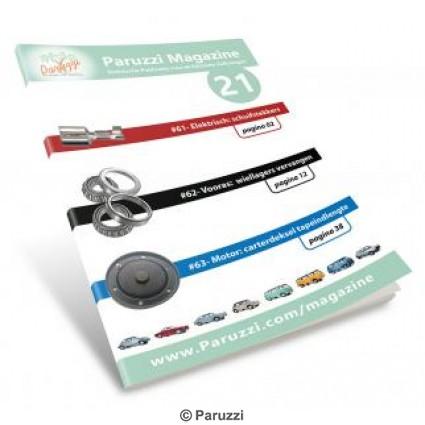 Paruzzi Magazine, editie 21 NL. zakformaat (A5)