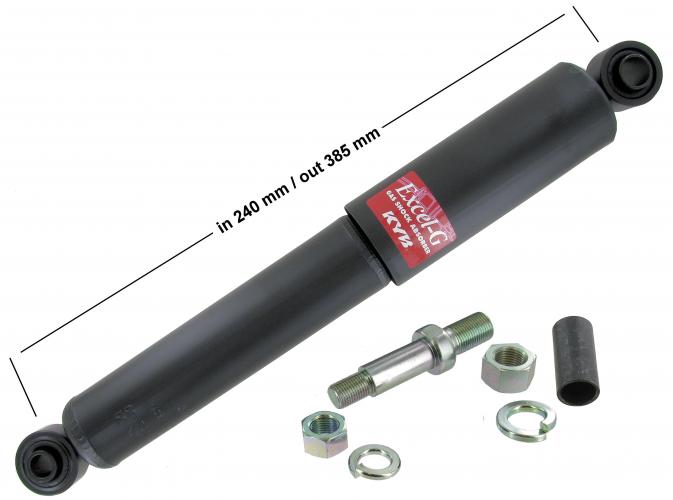 Lyhyt iskunvaimennin eteen / taakse (kaasu)