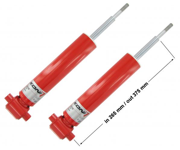 Iskunvaimennin eteen, säädettävä