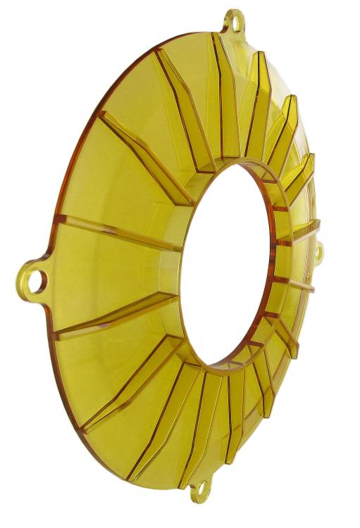 Laturin taustapellin koriste, keltainen