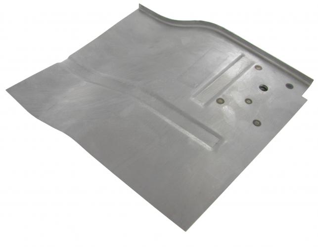 Korjauspelti etupenkin alle turvavyön kiinnikkeellä, vasen