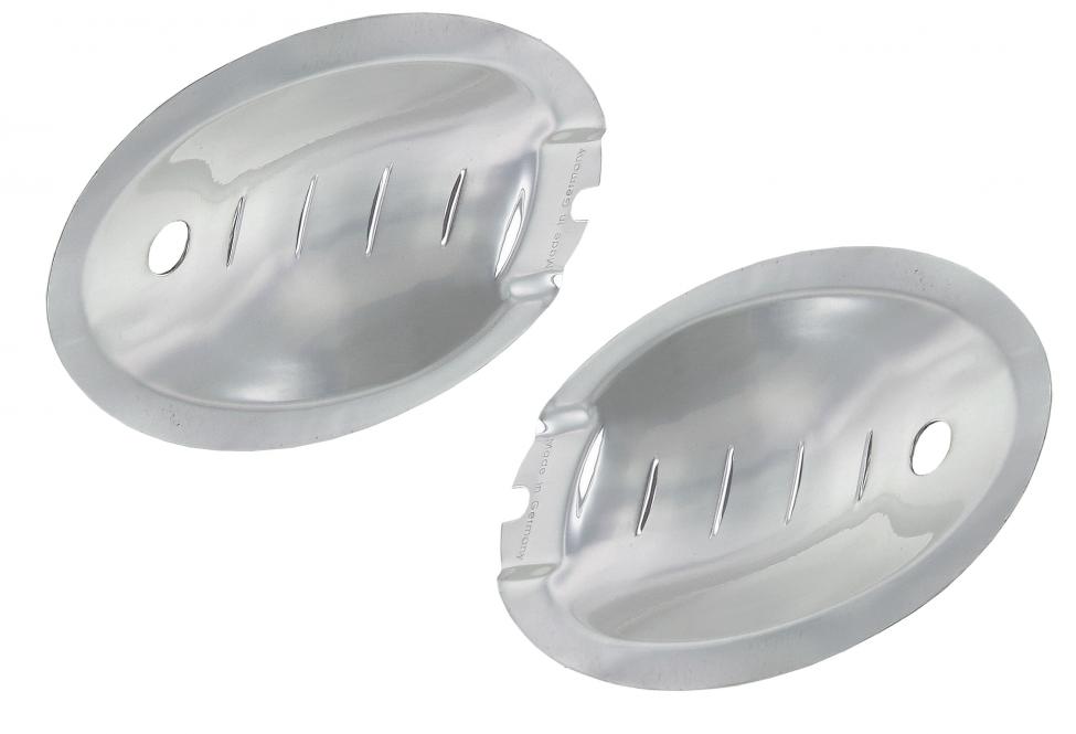 Ovenkahvojen kynsisuojat, kiillotettua alumiinia