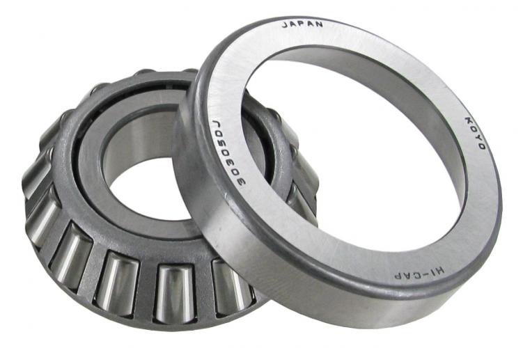 Pyöränlaakeri, eteen