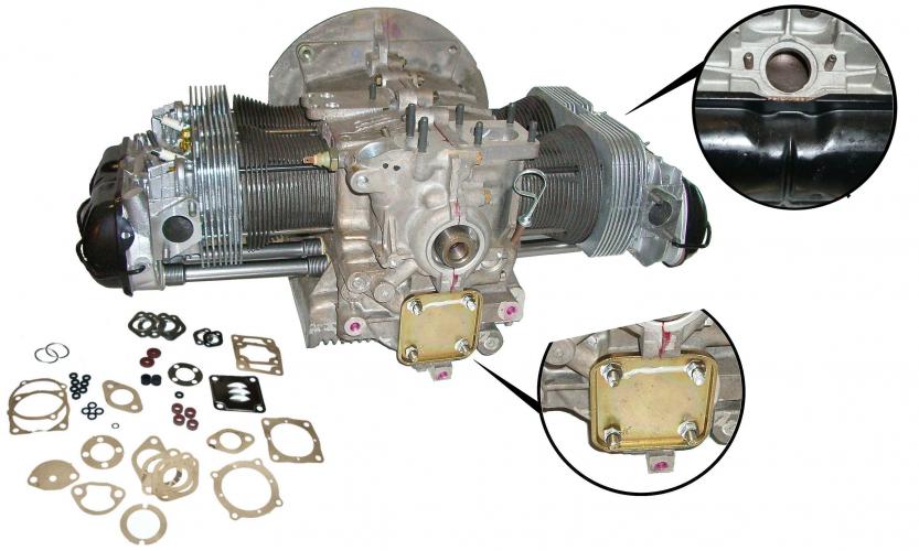 Moottorin 1600cc (B) uudelleenkorjaus (uusi kotelo) ja ytimen talletus