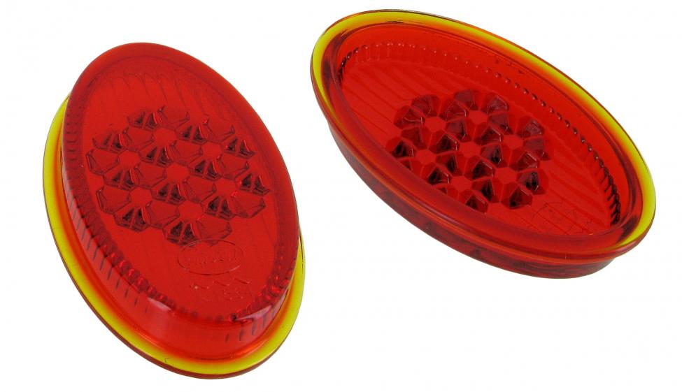 Achterlicht lens rood