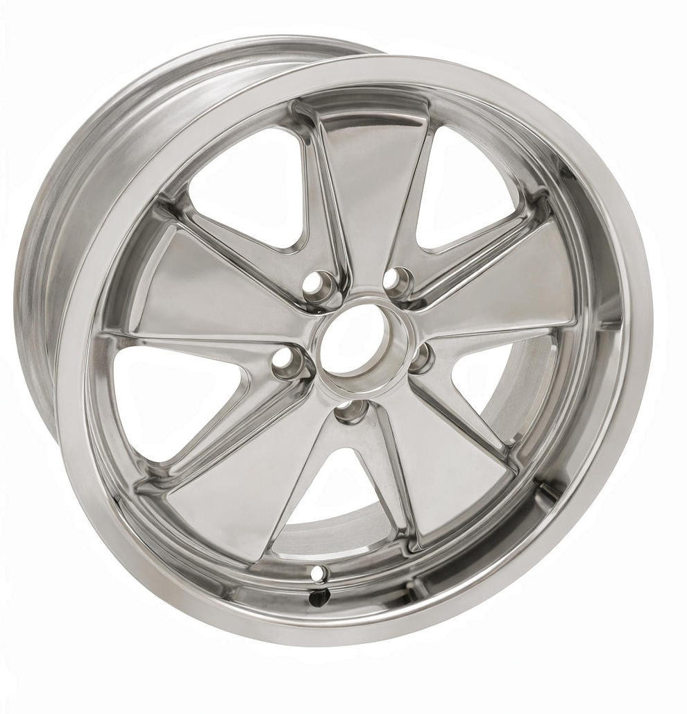 Fooks lichtmetalen velg volledig gepolijst