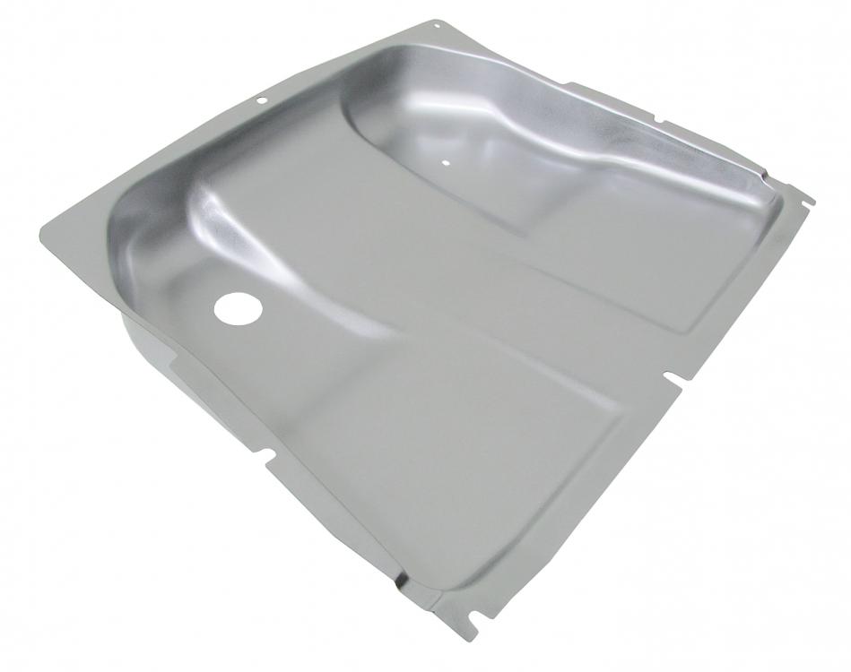 Afdekplaat onder het pedaal gedeelte