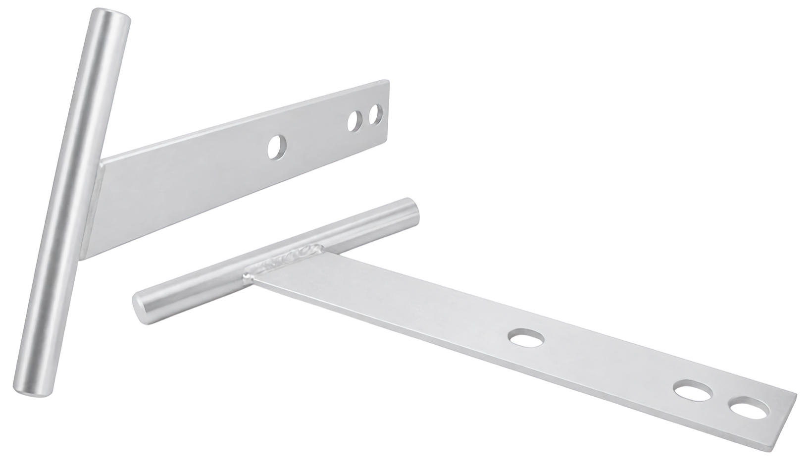 T-bars sølvfarget anodisert aluminium