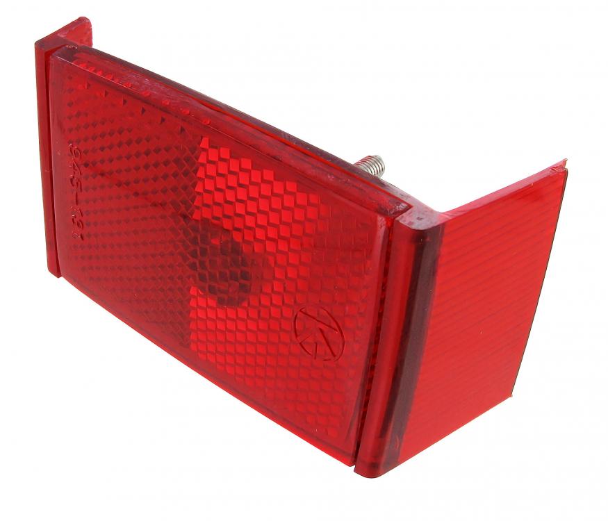 Sivuheijastin, punainen