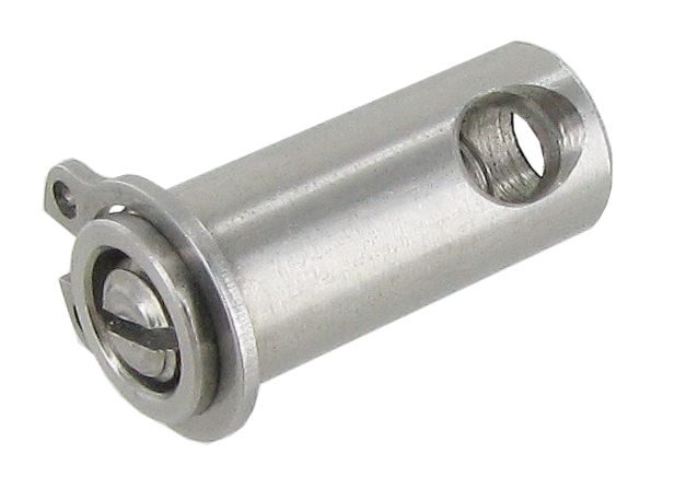 Kaasuvaijerin kiinnike, ruostumatonta terästä