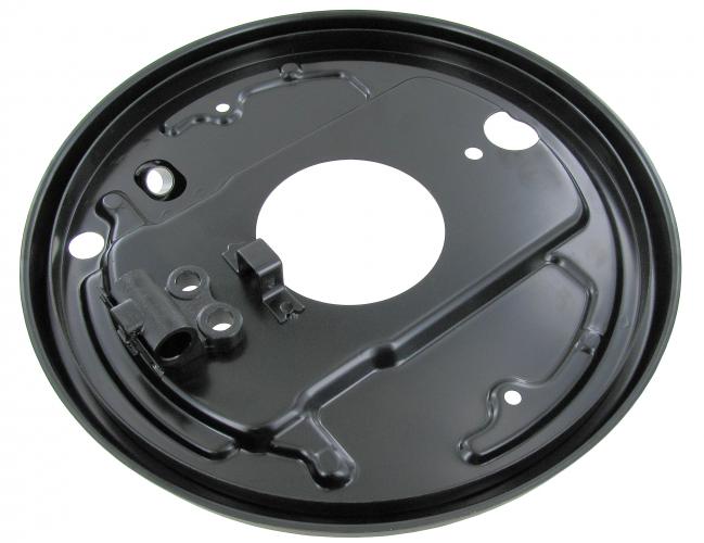 Jarrukilpi taakse, vasen