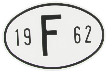 Maatunnus: F 1962