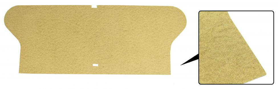 Achterbank leuning verstevigings hardboard