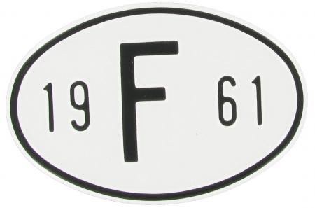 Maatunnus: F 1961