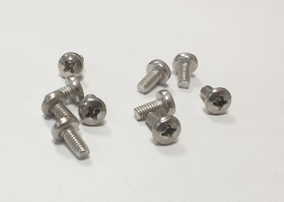 Bolts  M4x8 Stainless steel 10 pcs 591110 second chance