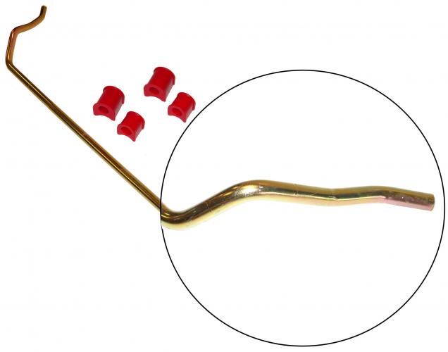 Kallistuksenvakaaja madallettuun / kavennettuun keulaan (halkaisija 19 mm)