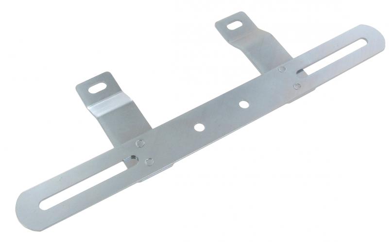 Bride de fixation de plaque d'immatriculation avant