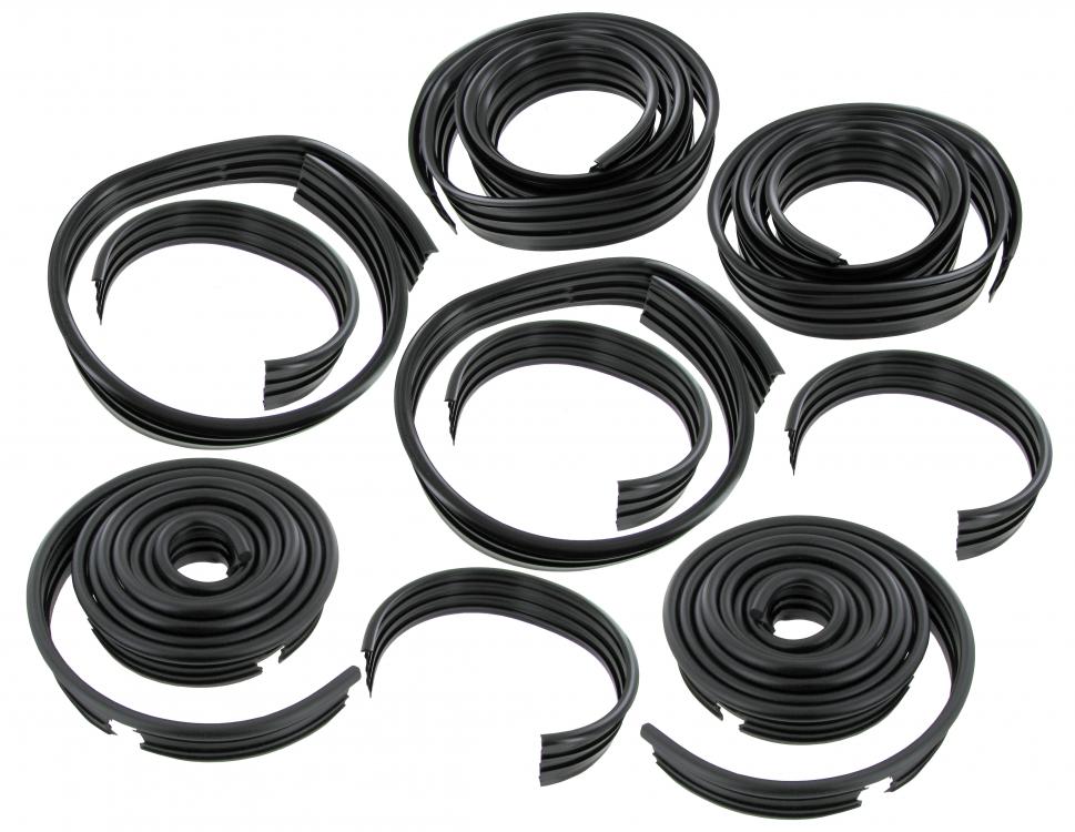 Lokasuojien tiivistenauhasarja, musta