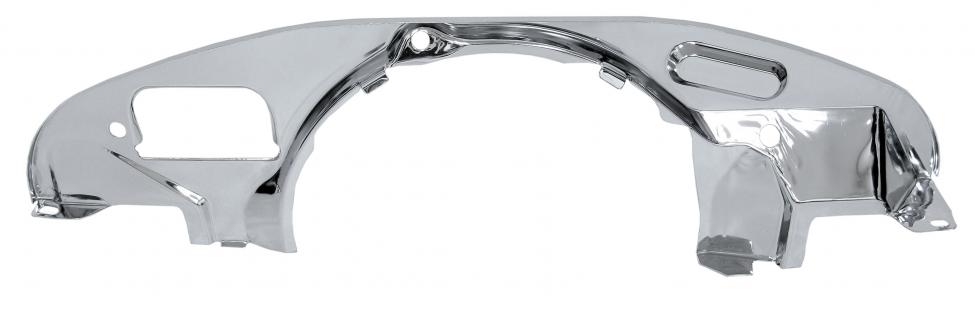 Moottorin suojapelti, tulipeltiä vasten, kromattu