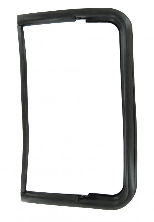 Tuuletusikkunan tiiviste vasemmalle tai oikealle keskelle tai taakse