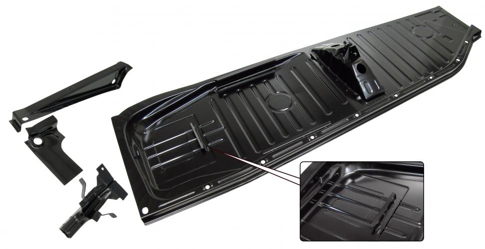 Lattiapelti, täydellinen (1.2 mm paksua peltiä), oikea