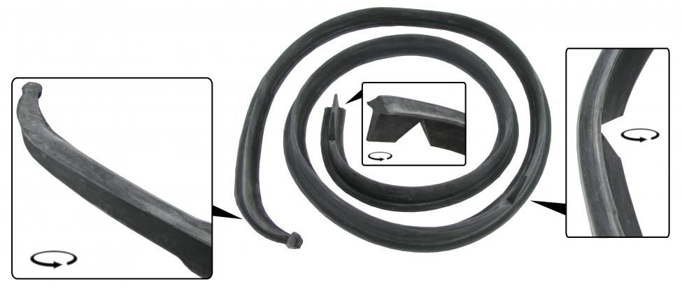 Oven tiiviste, oikea