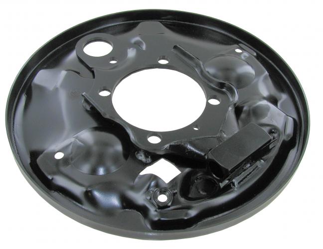 Brake backing plate left rear