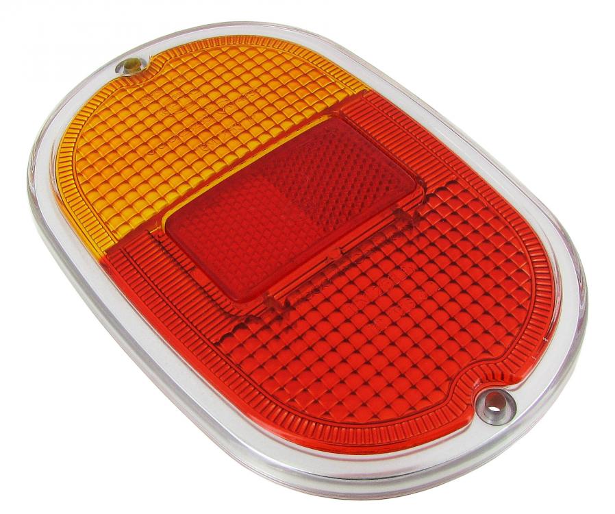 Achterlicht lens Europees amber en rood