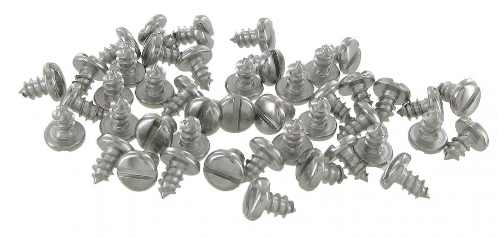 Ruostumattomasta teräksestä valmistetut ruuvit
