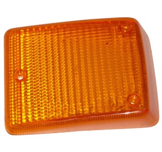 Etuvilkun lasi, oranssi, vasen