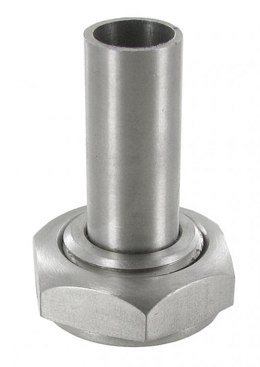 Ilmansuodattimen huohotinlähtö, ruostumatonta terästä, suora