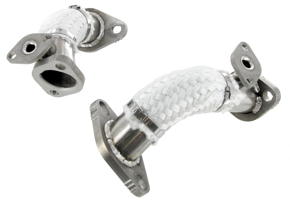 Äänenvaimentimen lähdöt imuilman esilämmityksellä, ruostumatonta terästä