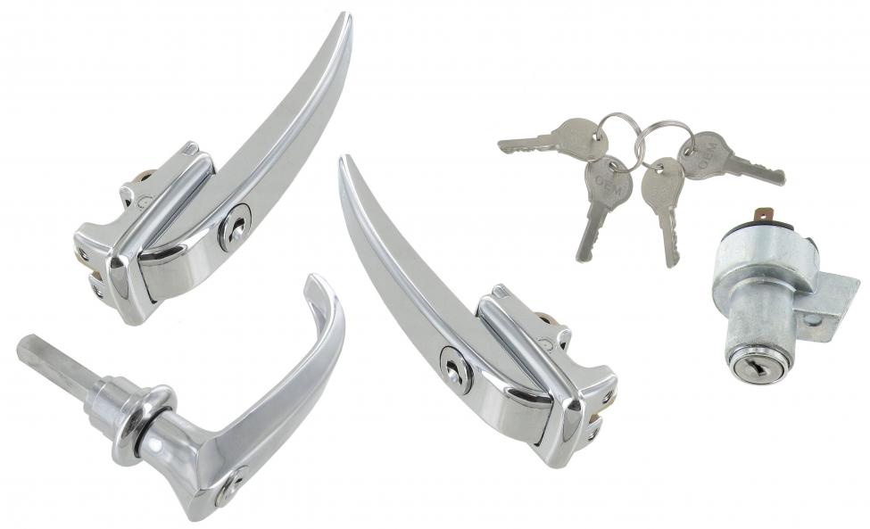 Ovenkahvat, parioven kahva ja virtalukko, samalla avaimella