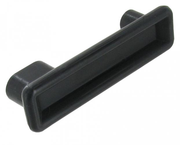 Jääkaapin oven kahva, musta