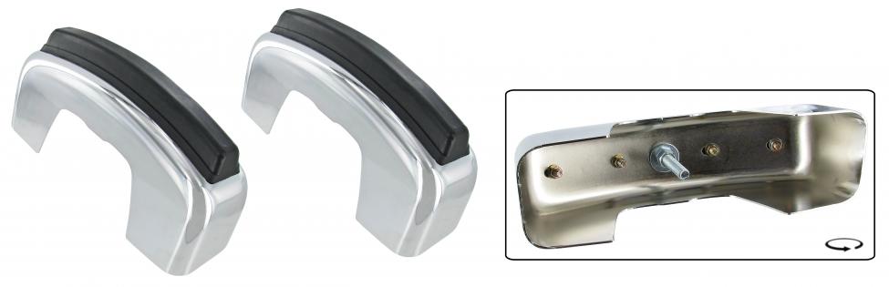 Bumperrozetten voor bumpers zonder stootrubber