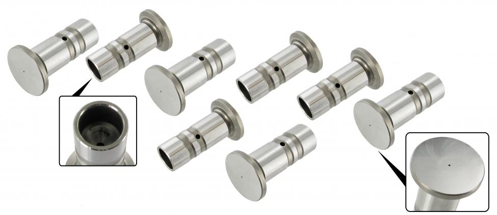 Kevyet venttiilinnostajat 31 mm, öljyreiällä