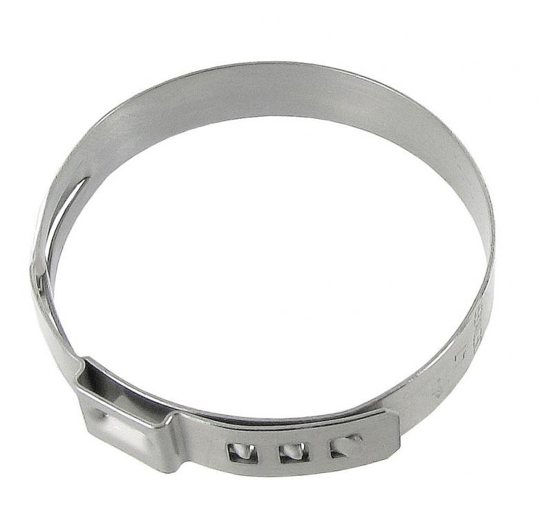 Raidetangon haitarikumin kiinnike, ruostumatonta terästä, oikea