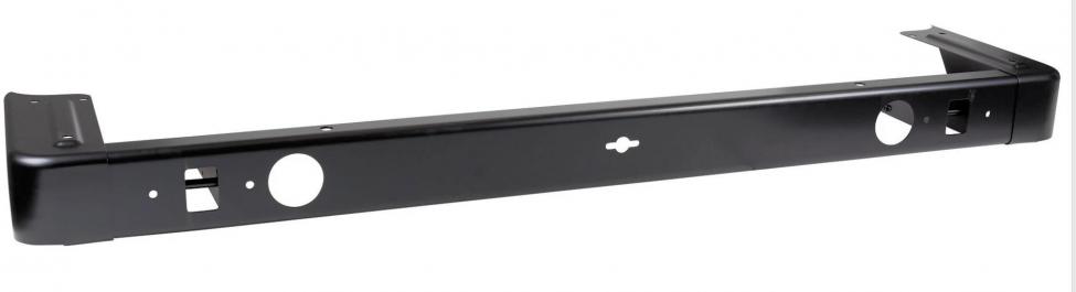 Achterbumper (zwarte poeder coating)