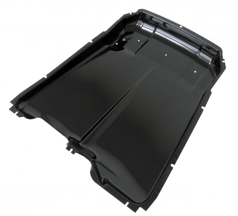 Afdekplaat onder het pedaal gedeelte