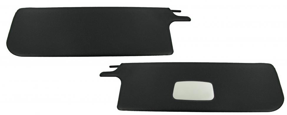 Häikäisysuojat meikkipeilillä, mustat