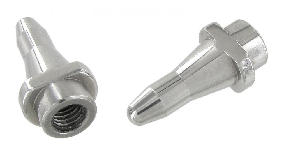 Ruostumattomasta teräksestä valmistetut avoauton katon kohdistustapit