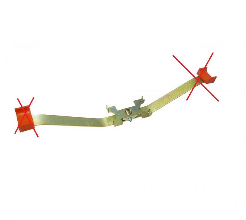 Sway bar rear (camber stop) 1392 second chance