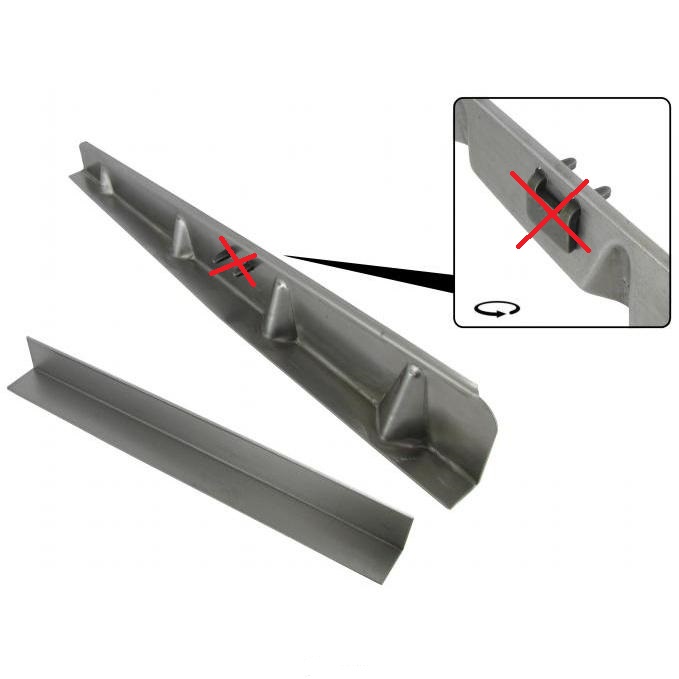 Seat track outer left 10933 second chance