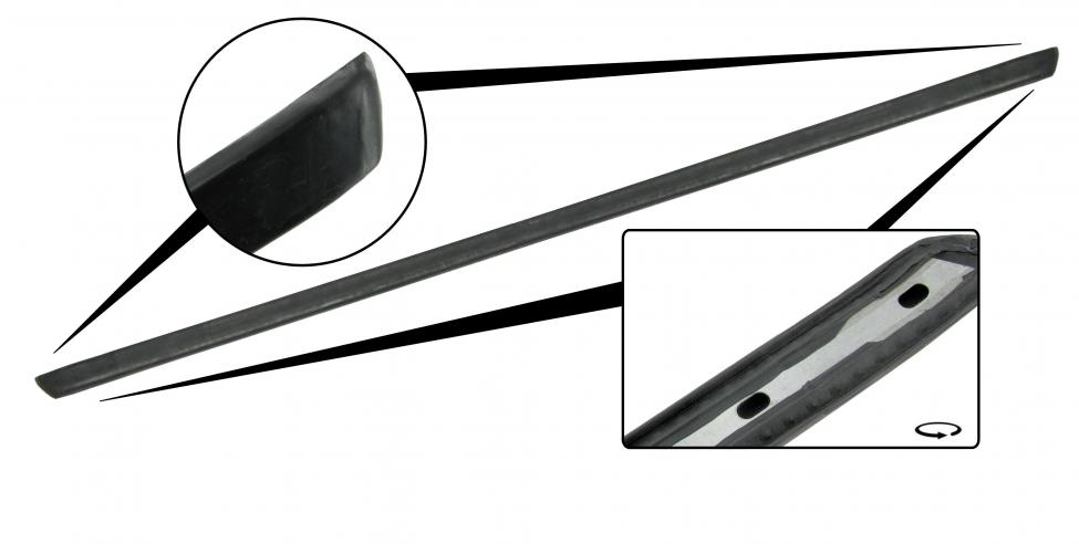 Achterbumper stootrubber