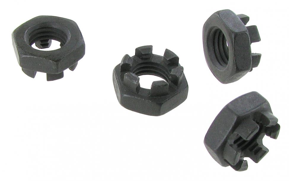 Castle nuts M12 x 1.75