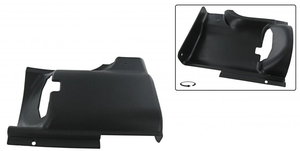 Liukuoven lukon suoja, vasen