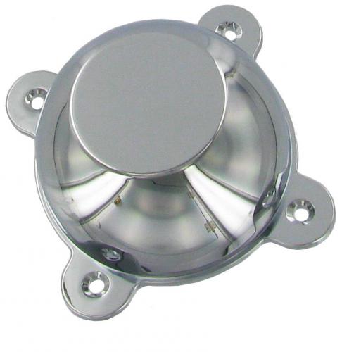 Bouchon/capuchon de moyeu plastique chromé