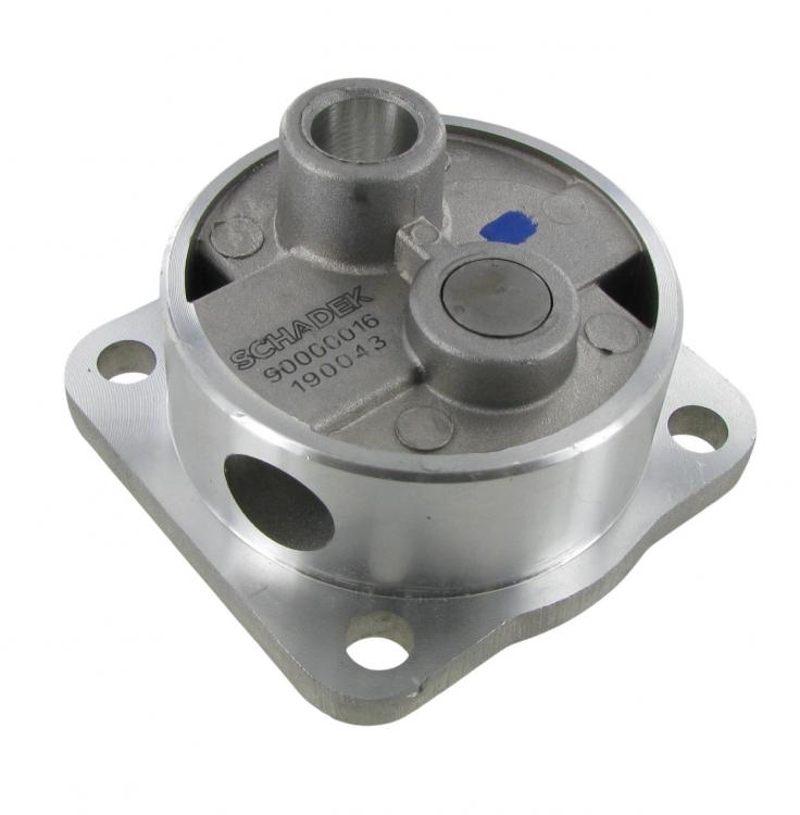 Heavy duty oil pump housing